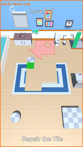 tile cutting 3d screenshot