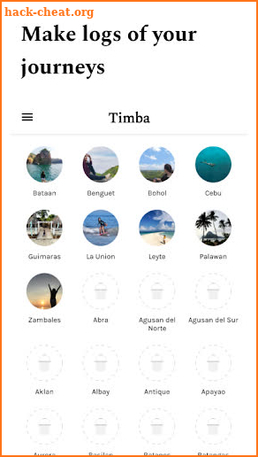 Timba - Philippine Travel Bucket List screenshot
