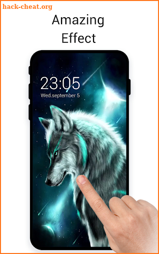 Timber Wolf Live Wallpaper screenshot