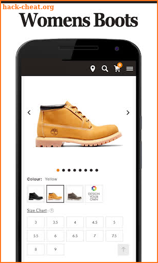 Timberland:Boots & Shoes screenshot