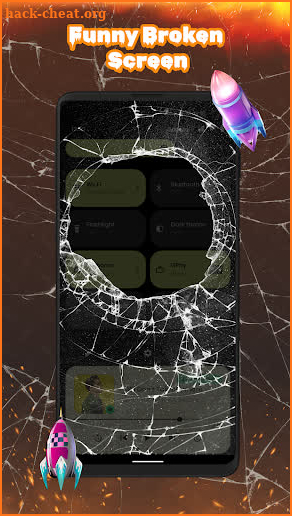 Time Bomb Broken Screen Effect screenshot