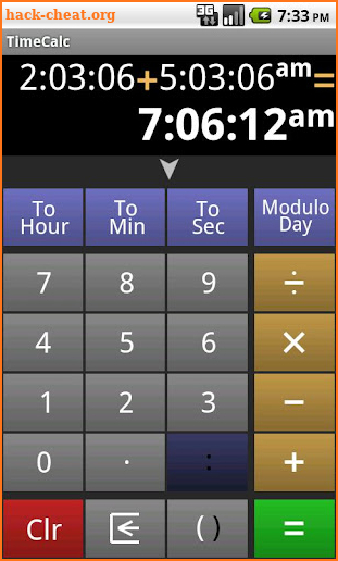 Time Calculator screenshot