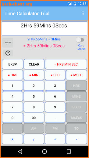 Time Calculator Pro screenshot