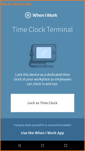 Time Clock Terminal screenshot