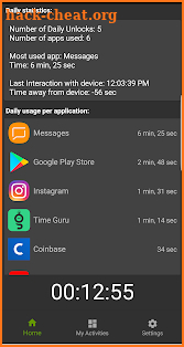 Time Gurus - Time Management, Usage Tracker screenshot
