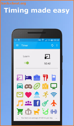 Time Management App: Moments screenshot