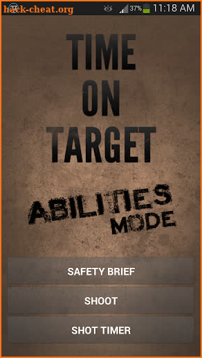 Time on Target Abilities Mode screenshot