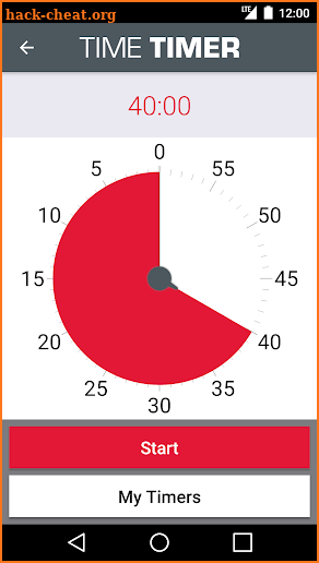 Time Timer Visual Productivity screenshot