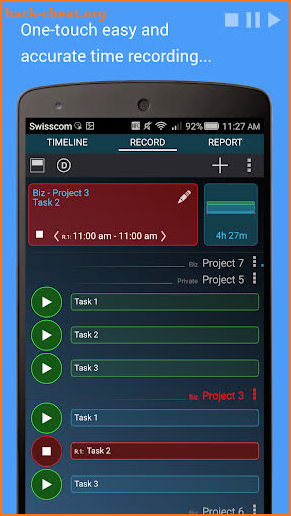 Time Tracker - Timesheet screenshot