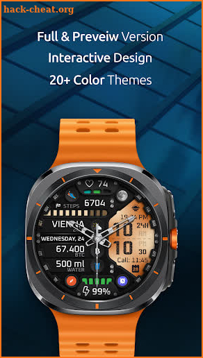 TimeCast Full Watch Face screenshot