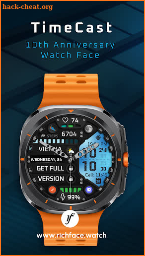 TimeCast Watch Face Lite screenshot