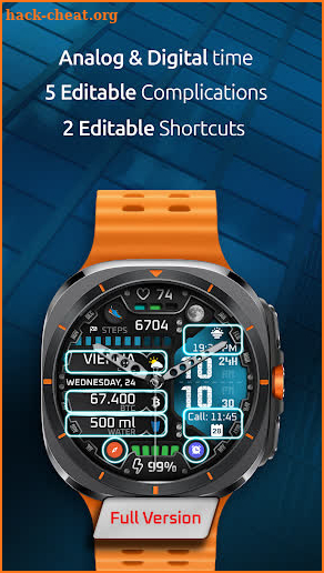 TimeCast Watch Face Lite screenshot