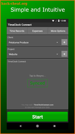 TimeClock Connect : Time Tracking and Invoicing screenshot