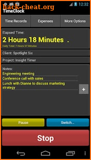 TimeClock Pro - Time Tracker screenshot