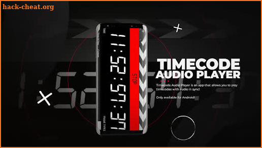 Timecode Audio Player screenshot