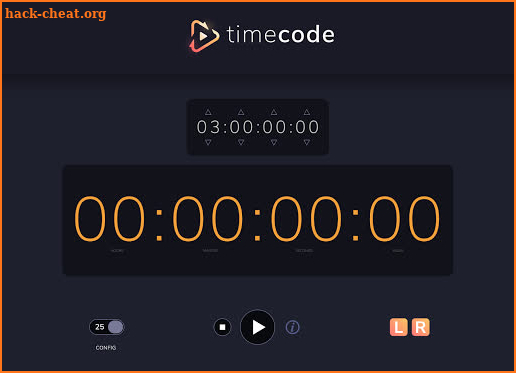 TimeCode Generator screenshot