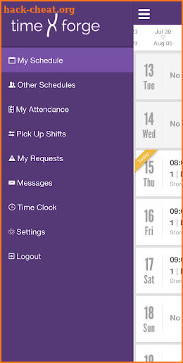 TimeForge Employee screenshot