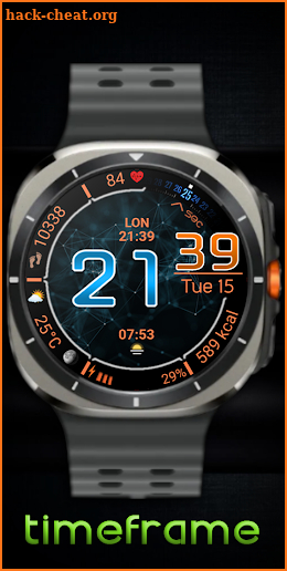 Timeframe screenshot