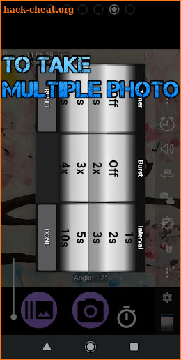Timer  Camera, HD, Burst, Filters, Timestamp screenshot