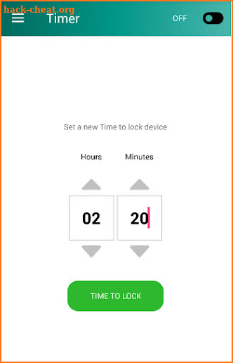 TIMER CHILD LOCK screenshot