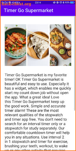 Timer Go Supermarket screenshot