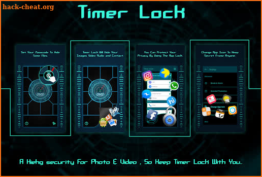 Timer Lock - Secret Gallery Vault screenshot