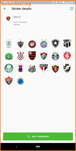 Times do Brasil - Stickers Whatsapp Figurinhas screenshot