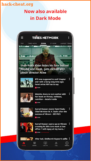 Times Now Live News LiveTV App screenshot