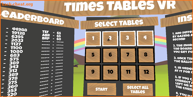 Times Tables VR screenshot