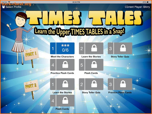 Times Tales screenshot