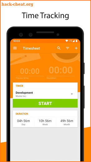 Timesheet - Time Tracker screenshot
