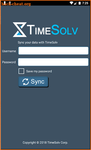 TimeSolv Mobile screenshot