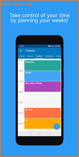 Timetable - Plan, Organize & Optimize your time screenshot