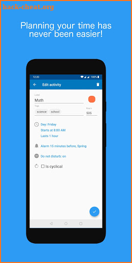 Timetable - Plan, Organize & Optimize your time screenshot