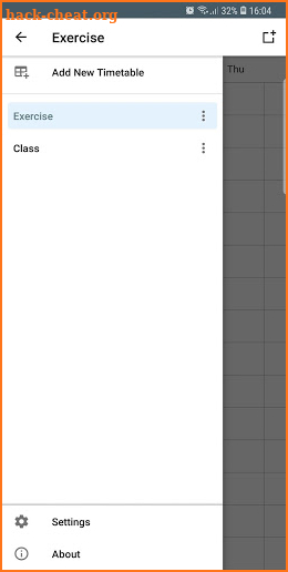 Timetable - Weekly Schedule/Planner screenshot