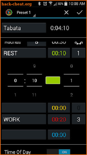 TimeWear Plus Interval Timer screenshot