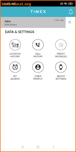 TIMEX FamilyConnect™ screenshot