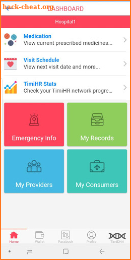 TimiPatient - The Patient Companion App screenshot
