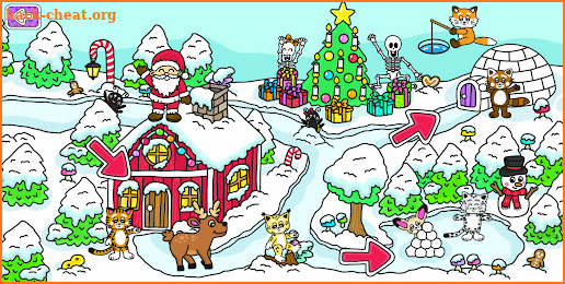 Timmy's Winterland - Kids game screenshot