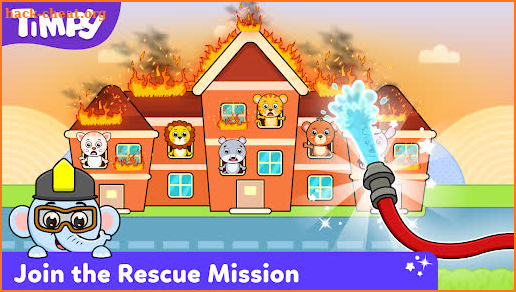 Timpy Kids Firefighter Games screenshot