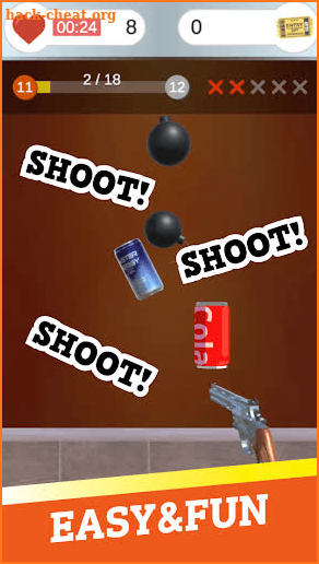 Tin Can Shooting: Free Gifts & Giveaways Game screenshot