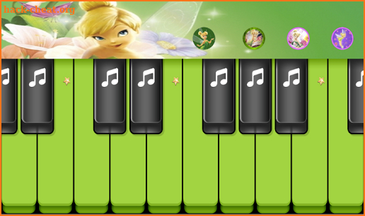 Tinkerbell Magic Tiles Piano screenshot