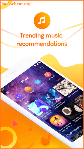 Tinkle Music Player - Enjoy Free Trending Songs screenshot
