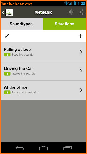 Tinnitus Balance screenshot