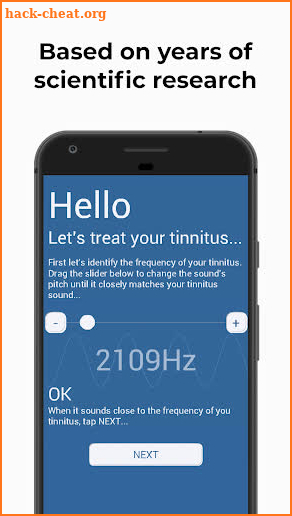 Tinnitus Therapy Pro screenshot