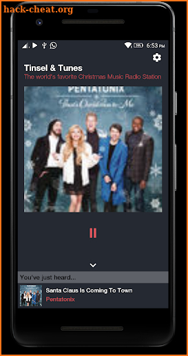 Tinsel & Tunes - Christmas Music Radio screenshot