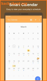 Tiny Calendar screenshot