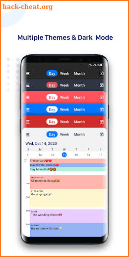 Tiny Calendar - Daily Schedule & Agenda Planner screenshot
