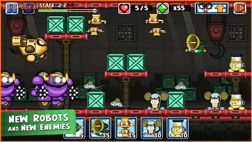 Tiny Defense 2 - Mini Robot Wars screenshot