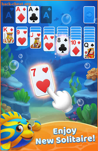 Tiny fish solitaire - Klondike screenshot